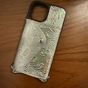 Bandolier Silver Embossed Phone Case